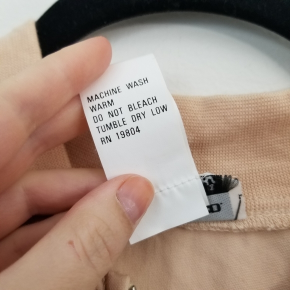 Vintage Bomber Jacket 90s NEW Bobbie Brooks Peach - Picture 5 of 6